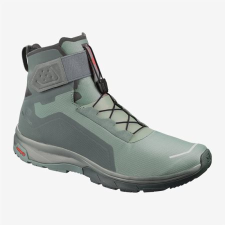 Salomon T-MAX WR Mens Hiking Boots Green | Salomon South Africa